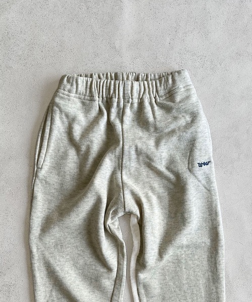 LSP WOW（エルエスピーワオ）の「【LSP WOW!】裏毛BIGスウェットパンツ（スウェットパンツ・キッズ・ライトピンク/オフホワイト/ブラック/杢グレー/ライトグリーン・80/90/100/110/120/130）」の17枚目の写真
