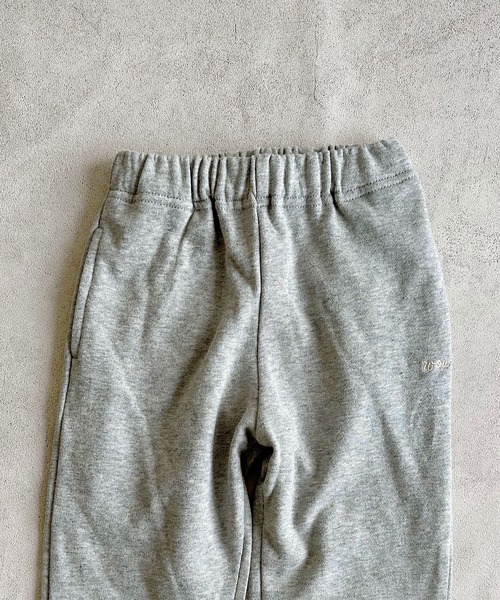 LSP WOW（エルエスピーワオ）の「【LSP WOW!】裏毛BIGスウェットパンツ（スウェットパンツ・キッズ・ライトピンク/オフホワイト/ブラック/杢グレー/ライトグリーン・80/90/100/110/120/130）」の15枚目の写真