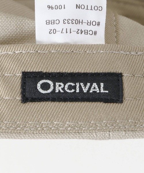 ORCIVAL（オーシバル）の「ORCIVAL　CBB 6P CAP（キャップ・レディース・チャコールグレー/ライトベージュ・FREE）」の8枚目の写真