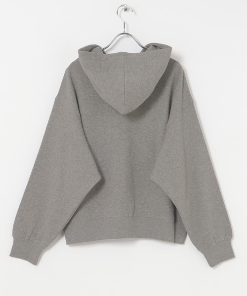 ITEMS URBANRESEARCH（アイテムズ アーバンリサーチ）の「裏起毛ジップパーカー（パーカー・レディース・グレー/ホワイト系その他・FREE）」の13枚目の写真