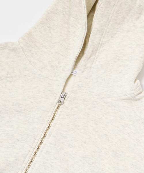 ITEMS URBANRESEARCH（アイテムズ アーバンリサーチ）の「裏起毛ジップパーカー（パーカー・レディース・グレー/ホワイト系その他・FREE）」の15枚目の写真