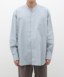 EDIFICE LA BOUCLE | LA BOUCLE (ラブークル) バンドカラーシャツ(シャツ/ブラウス)