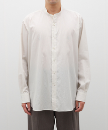 EDIFICE LA BOUCLE | LA BOUCLE (ラブークル) バンドカラーシャツ(シャツ/ブラウス)