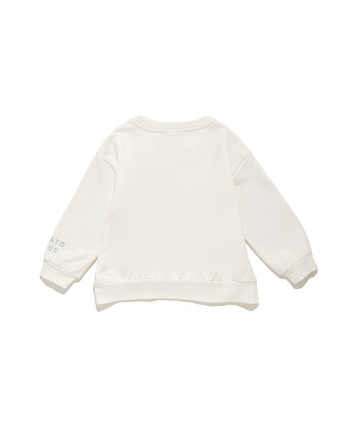 gelato pique（ジェラートピケ）の「【販路限定商品】【HOLIDAY】【KIDS】ベア裏毛プルオーバー（ルームウェア/パジャマ・キッズ・アイボリー/ネイビー・XX-SMALL/X-SMALL/SMALL/MEDIUM）」の8枚目の写真