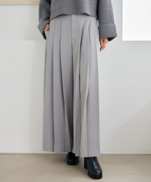 mysty woman | プリーツハイウエストパンツ 246351(その他パンツ)