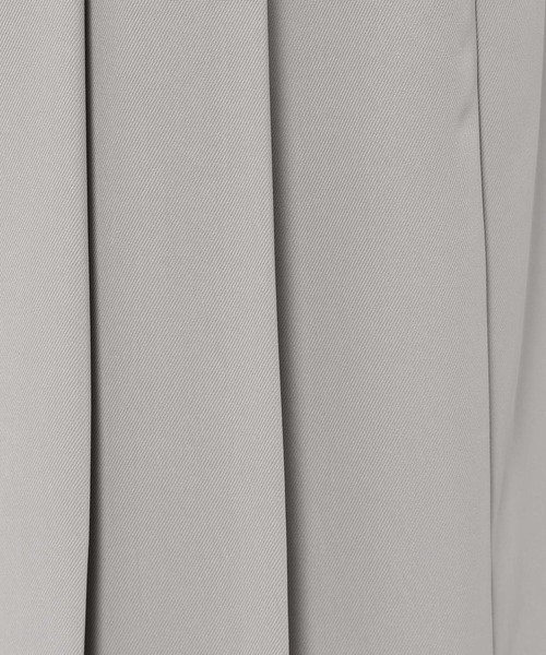 mysty woman（ミスティウーマン）の「プリーツハイウエストパンツ 246351（その他パンツ・レディース・ブラック/アイボリー/グレー・FREE）」の17枚目の写真