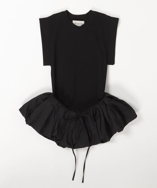 HAENGNAE(ヘンネ)の「OMOCHI PEPLUM T-SHIRT(Tシャツ/カットソー・レディース・ベージュ/ホワイト/ブラック・ONE SIZE)」の7枚目の写真