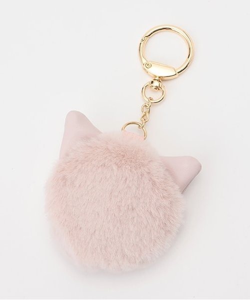 kate spade new york ファー ショルダーバッグ 猫チャーム kate spade new york kids（ケイトスペードニューヨーク）の「キャット
