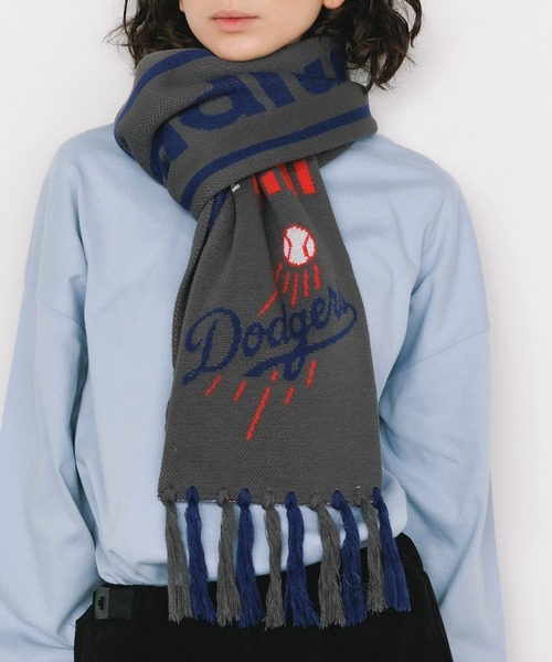 INFIELDERDESIGN×MLB マフラー ネイビー Yankees INFIELDER DESIGN / MLB STADIUM MUFFLER