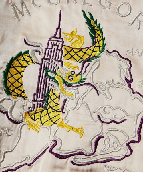 【セール】McGREGOR MODERN/マックレガーモダン スーベニア ジップブルゾン（ブルゾン）｜McGREGOR（マックレガー）