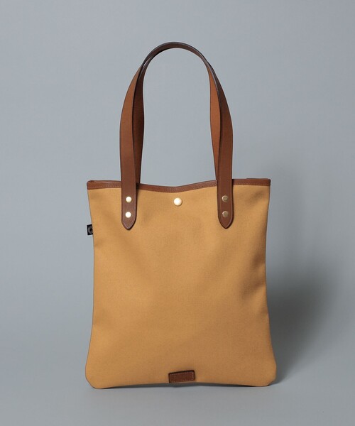 BEAMS F(ビームスエフ)の「【別注】CROOTS / フラット トートバッグ(トートバッグ・メンズ・ブラック/ネイビー/カーキ・ONE SIZE)」の1枚目の写真