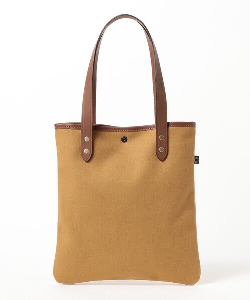 BEAMS F(ビームスエフ)の「【別注】CROOTS / フラット トートバッグ(トートバッグ・メンズ・ブラック/ネイビー/カーキ・ONE SIZE)」の5枚目の写真