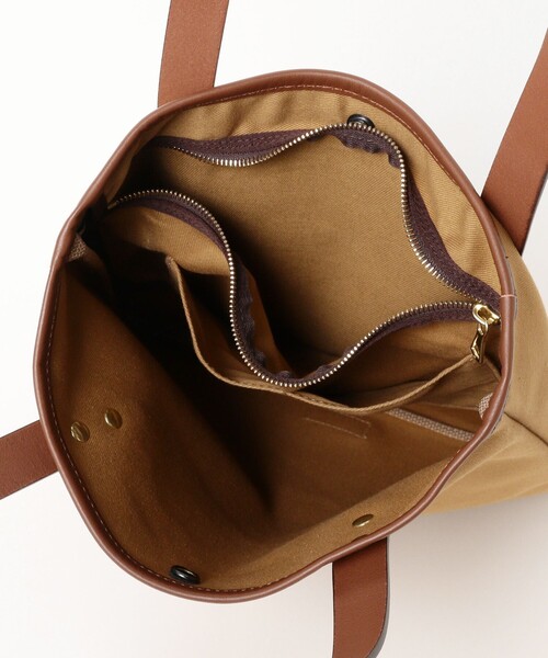 BEAMS F(ビームスエフ)の「【別注】CROOTS / フラット トートバッグ(トートバッグ・メンズ・ブラック/ネイビー/カーキ・ONE SIZE)」の10枚目の写真
