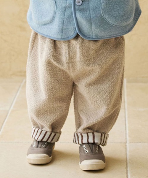 【セール】【NAOMI ITO(ナオミイトウ)】パイルコクーンパンツ 80・90・100cm（その他パンツ）｜NAOMI ITO（ナオミイトウ）