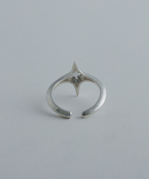 whoseA(フーシー)の「【silver925】4pointed starRing/ 四芒星リング(リング・レディース・シルバー・15号/11号)」の16枚目の写真