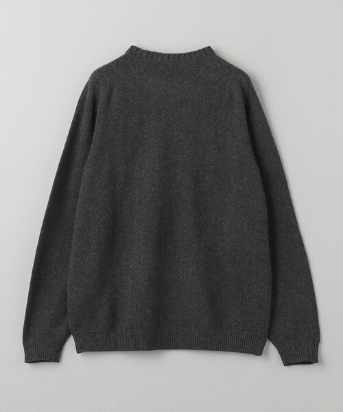 BEAUTY&YOUTH UNITED ARROWS(ビューティーアンドユースユナイテッドアローズ)の「スーパージーロン ウール クルーネック ニット(ニット/セーター・メンズ・クリーム/その他1/ライトグレー/ダークグレー・M/L/S/XL)」の10枚目の写真