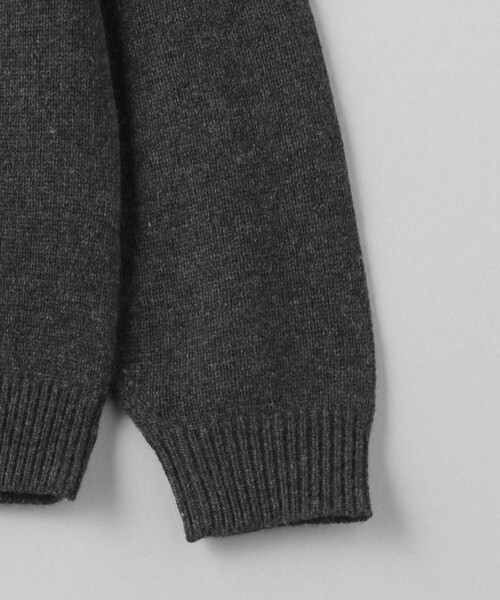 BEAUTY&YOUTH UNITED ARROWS(ビューティーアンドユースユナイテッドアローズ)の「スーパージーロン ウール クルーネック ニット(ニット/セーター・メンズ・クリーム/その他1/ライトグレー/ダークグレー・M/L/S/XL)」の12枚目の写真