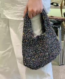 ニットワンハンドルバッグ