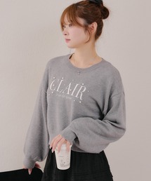 刺繍&パールプルオーバー