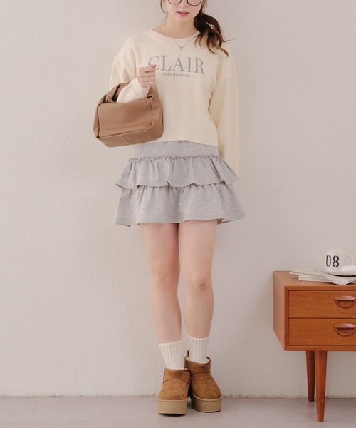 continuer de NICE CLAUP(コンティニューデナイスクラップ)の「刺繍&パールプルオーバー(ニット/セーター・レディース・ピンク/アイボリー/グレー/ブルー・FREE)」の16枚目の写真