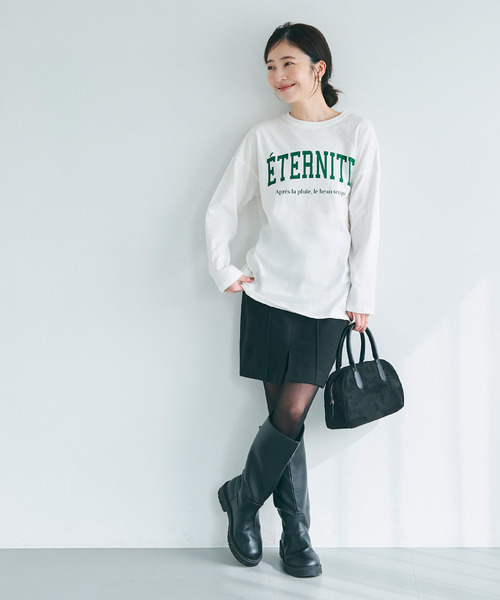 coca(coca)(コカ)の「【WEB限定セール】アソートプリントロンT(Tシャツ/カットソー・レディース・D/C/A/B・M/L)」の5枚目の写真