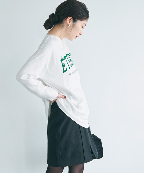 coca(coca)(コカ)の「【WEB限定セール】アソートプリントロンT(Tシャツ/カットソー・レディース・D/C/A/B・M/L)」の6枚目の写真