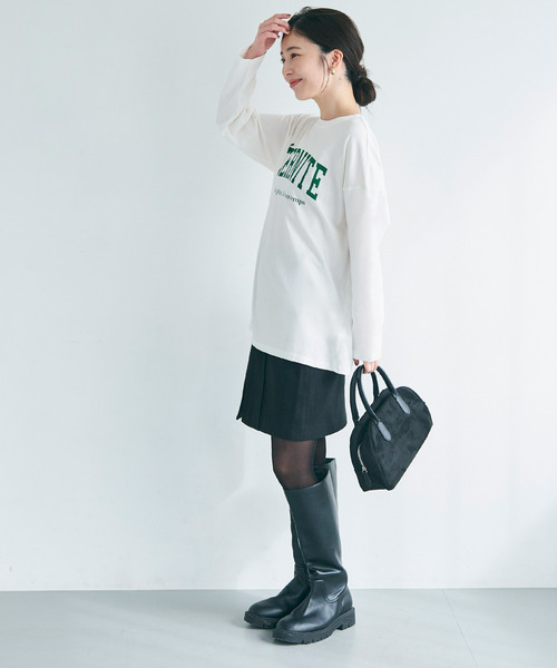 coca(coca)(コカ)の「【WEB限定セール】アソートプリントロンT(Tシャツ/カットソー・レディース・D/C/A/B・M/L)」の7枚目の写真