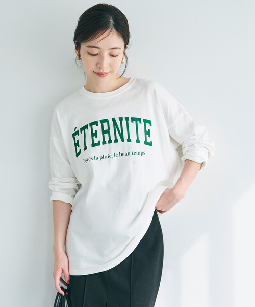 coca(coca)(コカ)の「【WEB限定セール】アソートプリントロンT(Tシャツ/カットソー・レディース・D/C/A/B・M/L)」の8枚目の写真
