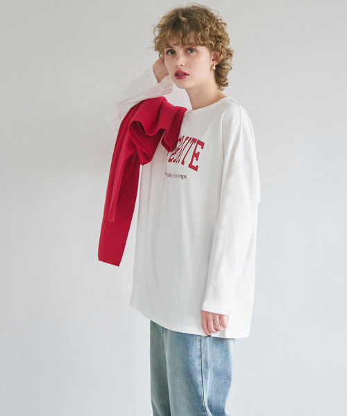 coca(coca)(コカ)の「【WEB限定セール】アソートプリントロンT(Tシャツ/カットソー・レディース・D/C/A/B・M/L)」の11枚目の写真