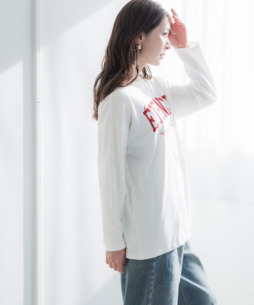 coca(coca)(コカ)の「【WEB限定セール】アソートプリントロンT(Tシャツ/カットソー・レディース・D/C/A/B・M/L)」の22枚目の写真