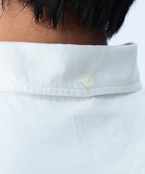 BEAMS HEART（ビームスハート）の「コーヒー刺繍 クールタッチ ロングスリーブ シャツ（接触冷感）（シャツ/ブラウス・メンズ・サックスブルー/その他/ホワイト・XL/L/M/S）」の17枚目の写真