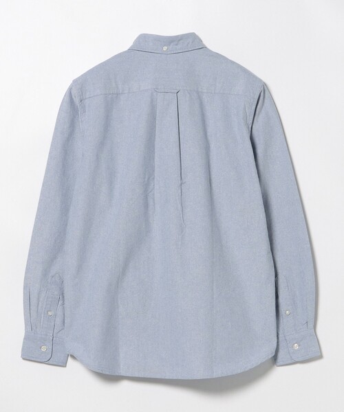 BEAMS HEART（ビームスハート）の「コーヒー刺繍 クールタッチ ロングスリーブ シャツ（接触冷感）（シャツ/ブラウス・メンズ・サックスブルー/その他/ホワイト・XL/L/M/S）」の9枚目の写真