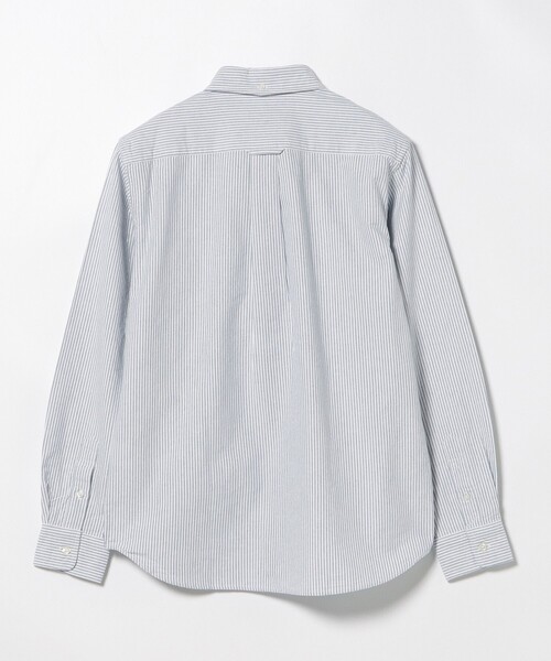 BEAMS HEART（ビームスハート）の「コーヒー刺繍 クールタッチ ロングスリーブ シャツ（接触冷感）（シャツ/ブラウス・メンズ・サックスブルー/その他/ホワイト・XL/L/M/S）」の6枚目の写真