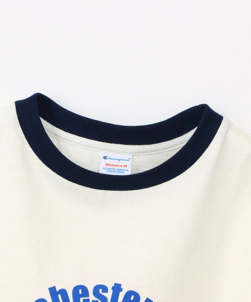 tシャツ 「Champion/チャンピオン」レディース ショートスリーブリンガーTシャツ レディース セール】【Champion/チャンピオン】レディース ショートスリーブ