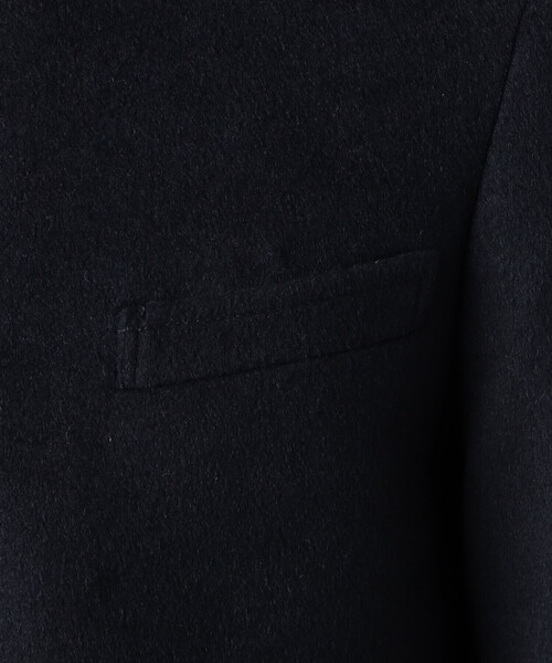 COMME CA MEN（コムサメン）の「ウールビーバー ジャケットコート（ステンカラーコート・メンズ・ネイビー・L）」の20枚目の写真