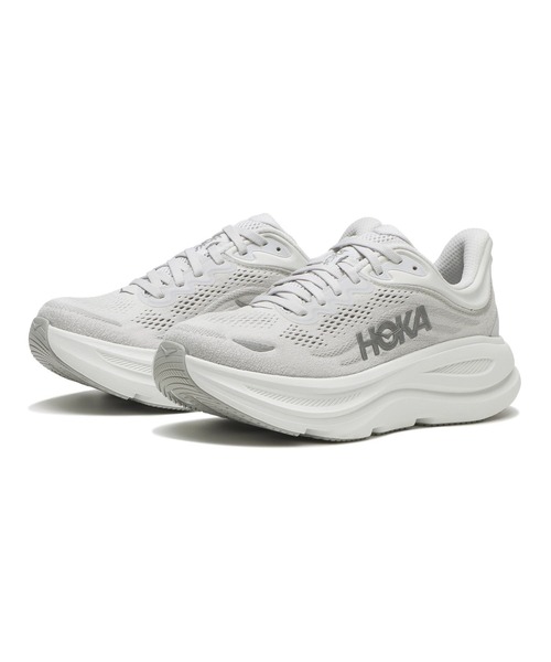 HOKA（ホカ）の「W BONDI 9　1162012-SDSTS（スニーカー・レディース・シルバー・23.0cm/22.5cm/26.0cm/25.5cm/24.5cm/24.0cm/23.5cm/25.0cm）」の7枚目の写真