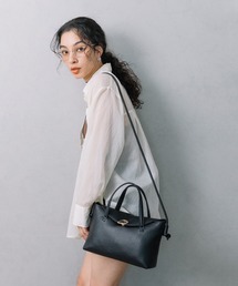 セール】BEAURE ヴュレ カウレザー ベルト デザイン 2WAY トート