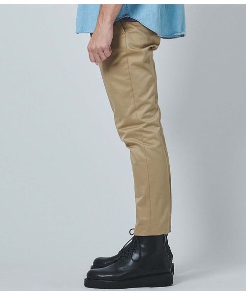 junhashimoto（ジュンハシモト）の「MONST CHINO（チノパンツ・メンズ・ブラック/ベージュ・3/4/5/2）」の4枚目の写真