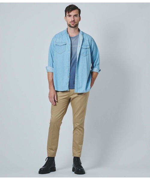 junhashimoto（ジュンハシモト）の「MONST CHINO（チノパンツ・メンズ・ブラック/ベージュ・3/4/5/2）」の7枚目の写真