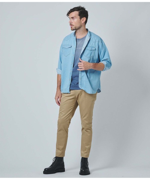 junhashimoto（ジュンハシモト）の「MONST CHINO（チノパンツ・メンズ・ブラック/ベージュ・3/4/5/2）」の8枚目の写真