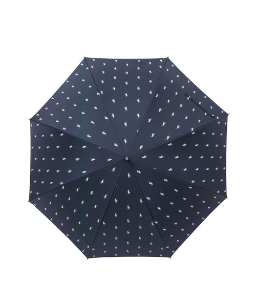 POLO RALPH LAUREN(ポロ ラルフ ローレン)の「【WEB限定】ジャンプ長傘 雨傘 "POLO プリント” ポロ(長傘・レディース・ベージュ/ネイビー・FREE)」の11枚目の写真