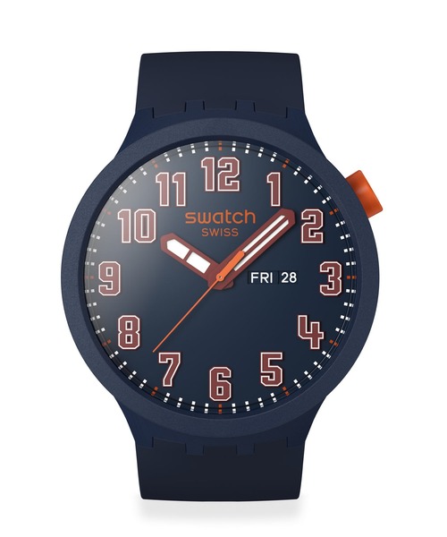 SWATCH(スウォッチ)の「ESSENTIALLY CONFIDENT(アナログ腕時計・メンズ・ブルー・FREE)」の1枚目の写真