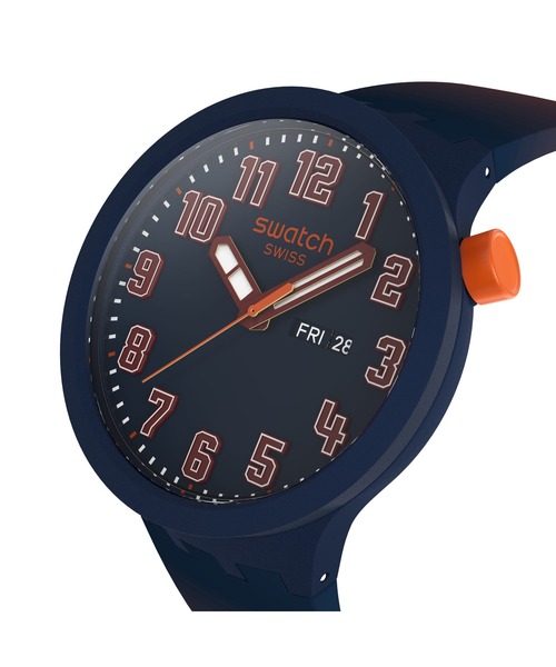 SWATCH(スウォッチ)の「ESSENTIALLY CONFIDENT(アナログ腕時計・メンズ・ブルー・FREE)」の2枚目の写真