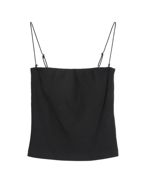 ELENDEEK（エレンディーク）の「ベアパッドキャミソール（キャミソール・レディース・シルバー/ブラック/オフホワイト・FREE）」の10枚目の写真