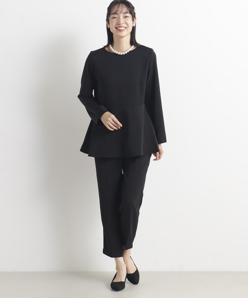 FOUND GOOD（ファウンドグッド）の「O/ペプラムブラウス（シャツ/ブラウス・レディース・アイボリー/ブラック/ネイビー・L/M/S）」の7枚目の写真