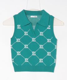 GYDA | Square gyda ノースリPOLO KT TOPS(ニット/セーター)