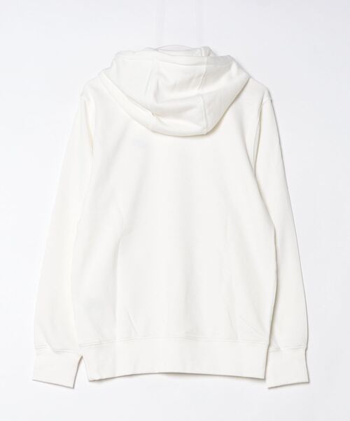 NIKE(ナイキ)の「ナイキ NIKE ナイキ クラブ FT プルオーバー L/S フーディ(スウェット・メンズ・オフホワイト/サーモンピンク・S/M/L/LL/3L)」の3枚目の写真
