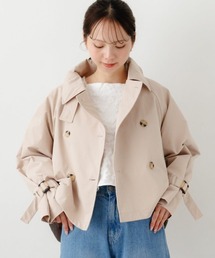 flower（フラワー）の「ベーシックショートトレンチ（トレンチコート）」