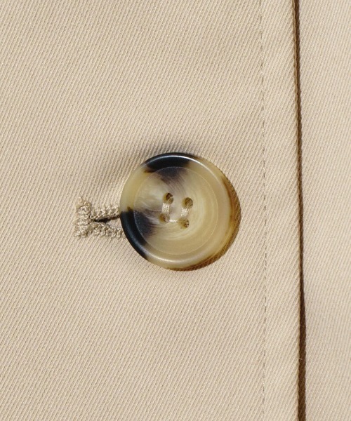 flower（フラワー）の「ベーシックショートトレンチ（トレンチコート・レディース・ベージュ・FREE）」の15枚目の写真