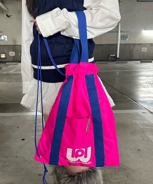 shrita（シュリータ）の「【ワールドペガサス×SHRITAコラボ】マルチバッグ（ショルダーバッグ・キッズ・パープル/ピンク/レッド/ライトブルー・FREE）」の3枚目の写真